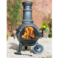 Arriba Medium Chimenea with Grill