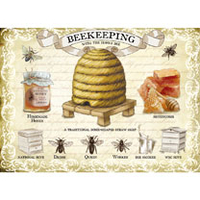 Beekeeping Metal Sign