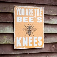 Bees Knees Sign