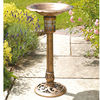 Bird Bath & Solar Light
