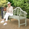 Blade Green Garden Bench