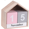 Block Calendar - Pink/Grey