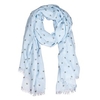 Blue Bee Scarf