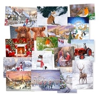 Blue Cross Bargain Christmas Card Pack