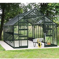 Bourton 1020 Green Lp Toughened Glass