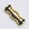 Brass Two-Way Hose Connector