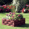 Brick Effect Garden Border - Terracotta