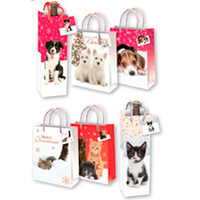 Cat & Dog Gift Bags - Mixed