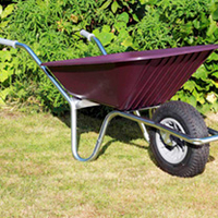 Clipper Wheelbarrow - Burgundy