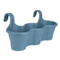 Corsica Easy Hang Trio Planters - Vintage Blue