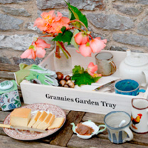 Crate 1 Slat - 53 x 36 x 9cm Forget-me-not Blue