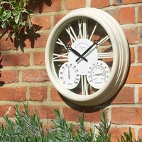 Cream Clock