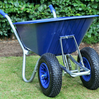 Cruiser Poly duo Wheel Wheelbarrow