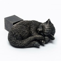 Curled Up Cat Pot Feet