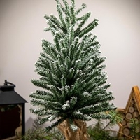 Decorative Tree with Snow Detail