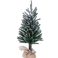 Decorative Tree with Snow Detail