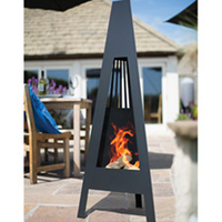 Delta Contemporary Chimenea