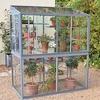Deluxe Exbury Growhouse - Smokey Grey