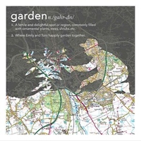 Dictionary Definition Map - Kneeling Gardener