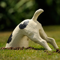 Digging Dog Garden Ornament