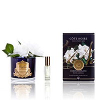 Double Gardenia (Black Vase)