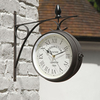 Dual Sided Station Clock