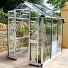 Eden Birdlip 44 Greenhouse - Green Aluminium