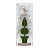 Flocked Wall Art - Topiary A