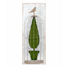 Flocked Wall Art - Topiary B