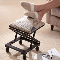Foot Stool - Mahogany