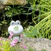 Frog with Solar Lights
