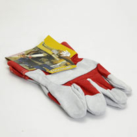 Gardening Gloves - Heavy Duty Cotton/Suede Work Size 10
