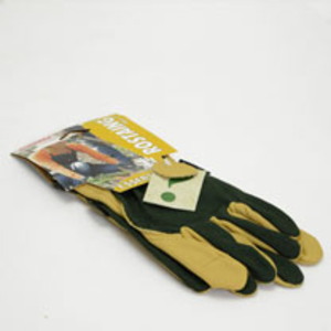 Gardening Gloves - Ladies Essential Embroidered Cotton Size 7