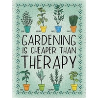 Gardening Therapy Sign