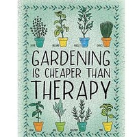 Gardening Therapy Sign