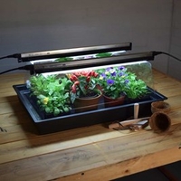 GEOPOD Standard with 60cm Lights and Thermostat (37 watt) - Standard 37 Watts Heated Propagator