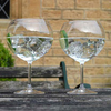 Giant Crystal Gin Glasses