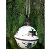 Giant Metal Bauble with Star Design