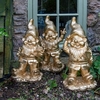 Gold Gnomes - Set of 3