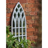 Gothic Tall Outdoor Mirror