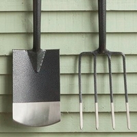 Half Bright Border Fork & Spade