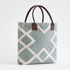 Hand Woven Bag - Dove Grey