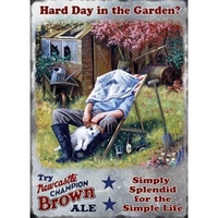 Head Gardener Metal Sign