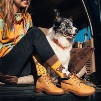 Honey Bear Socks (6-9)