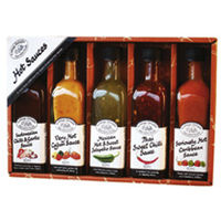 Hot Sauces Set & Dish of the Day