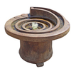 Hurricane Eye Patio Fountain including Light