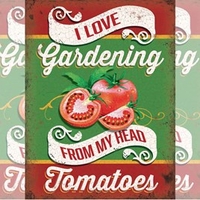 I Love Gardening Sign