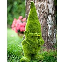 Large Grassy Garden Gnome