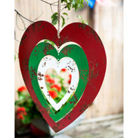 Large Metal Hanging Heart