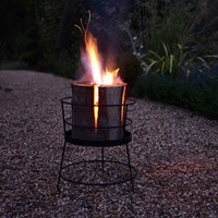 Log Basket & Fire Log